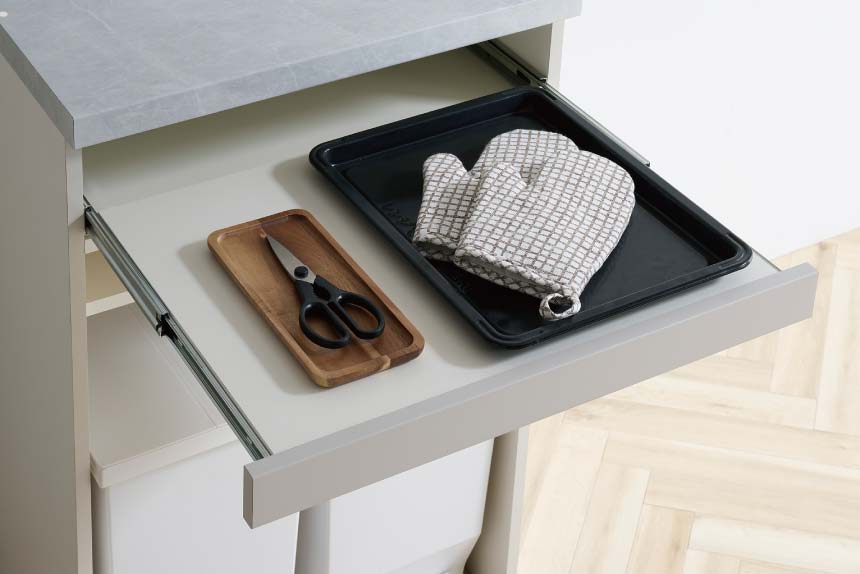 CP下台オープンタイプのサービステーブル