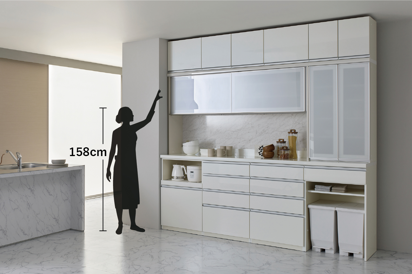 食器棚 / キッチンボード KJ | 家具・インテリアの【パモウナ】