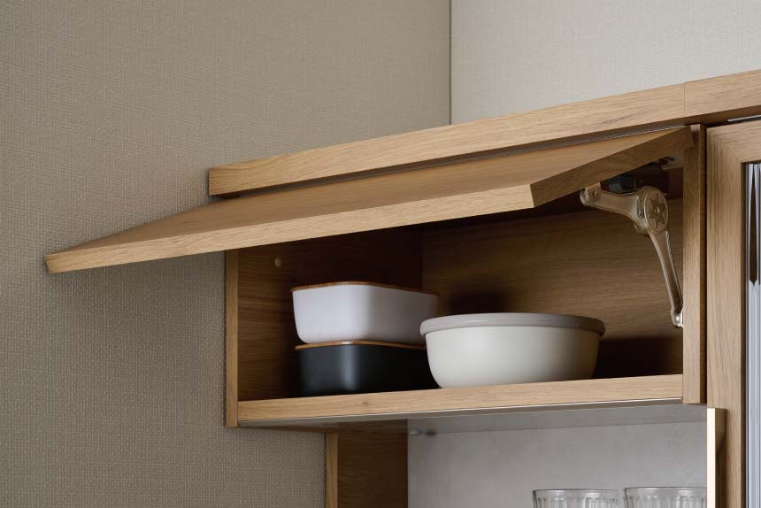 NWサイドアイテムフラップ扉