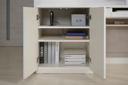 WS　デスクキャビネット　下台開き扉（デスク専用キャビネットタイプ）