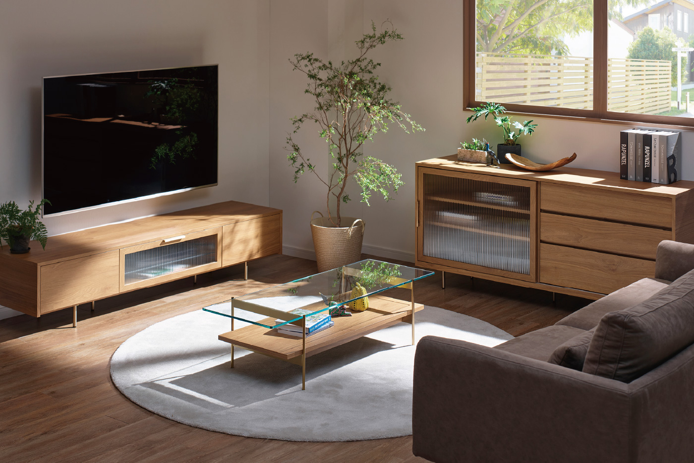 統一感のあるインテリア