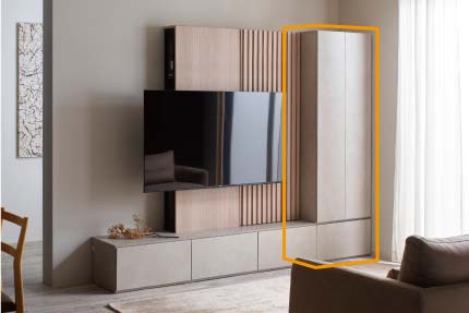 KPシリーズのベーシックタイプキャビネット